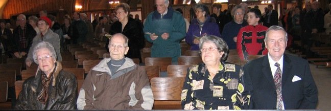 Madame et monsieur Pradet, madame Gis�le Gagnon-Deschamps et monsieur Jean Deschamps